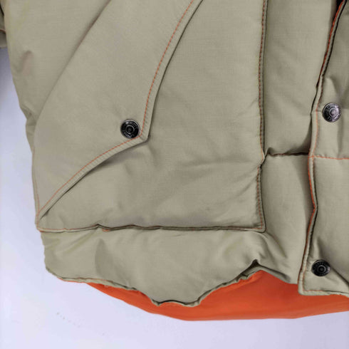 ダウンバイショット Down BY Schott 80S  MADE IN USA バイカラーダウンジャケット メンズ JPN:L